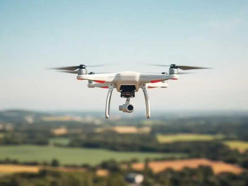 Drone Mapping for Industrial Parcel survey project in Patancheru, Telangana